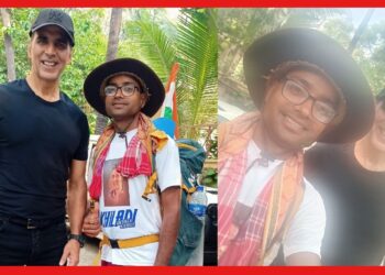 Akshay Kumar: পায়ে হেঁটে স্বপ্নপূরণ! অক্ষয় কুমারের সঙ্গে দেখা করে কী প্রতিক্রিয়া বর্ধমানের নিরুপের?