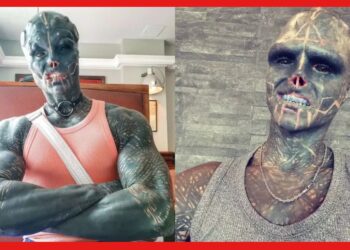 Black Alien: হাতের আঙুল নাক কান কেটে ব্ল্যাক এলিয়েন হলেন যুবক! ভয়ঙ্কর রূপ দেখলে আঁতকে উঠবেন