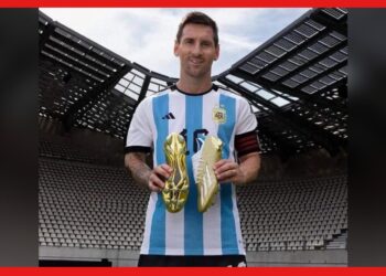 FIFA World Cup 2022: সোশ্যাল মিডিয়ায় ভাইরাল মেসির সোনালী বুট, জানেন মেসির বুটের বিশেষত্ব?
