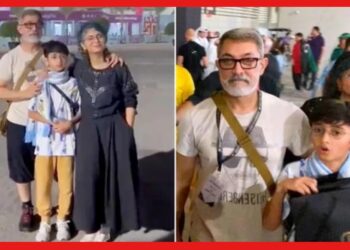 Amir Khan : ফতিমার সঙ্গে আমিরের নিকাহ শুধুই গুজব! প্রাক্তন স্ত্রীর সঙ্গে কাতারে অভিনেতা