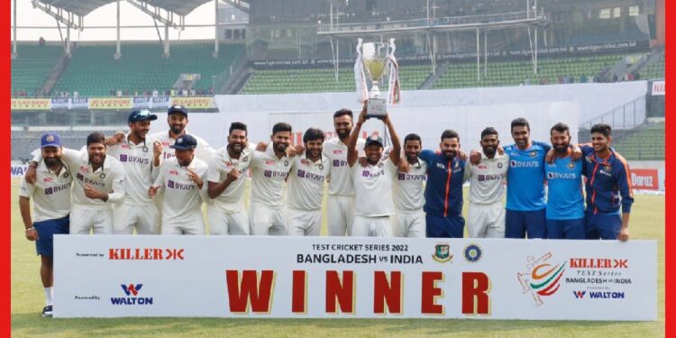 World Test Championship: বাংলাদেশের বিপক্ষে সিরিজ জয়ের পর পয়েন্ট টেবিলে দ্বিতীয় স্থান ধরে রেখেছে ভারত