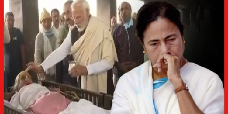 Mamata Banerjee: ‘ধৈর্য ও আস্থার প্রতীক’, হীরাবেনের প্রয়াণে শোকবার্তা মুখ্যমন্ত্রীর