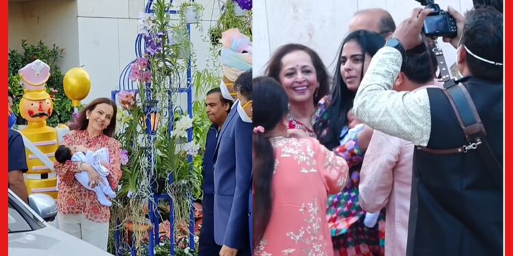 Isha Ambani-Anand Piramal: যমজ সন্তান নিয়ে মুম্বইতে ফিরলেন ইশা আম্বানি, উচ্ছ্বসিত দুই পরিবার