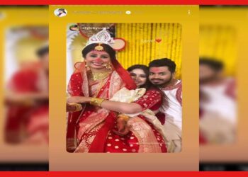 Chitraganda Chakraborty: বড়দিনের উৎসবের মাঝে বাজল বিয়ের সানাই, সম্বিতের সঙ্গে গাঁটছড়া বাঁধলেন চিত্রাঙ্গদা