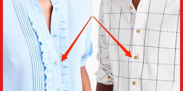 Women shirt buttons: ছেলেদের শার্টের বোতাম ডানে আর মেয়েদের বামে থাকে কেন? কারণ জানলে চমকাবেন আপনিও