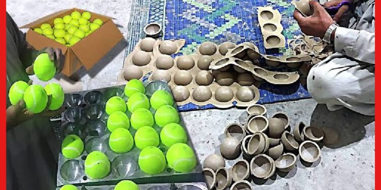 Tennis ball making: টেনিস বলে খেলেছেন নিশ্চয়ই, কীভাবে তা তৈরি হয় জানেন তো?