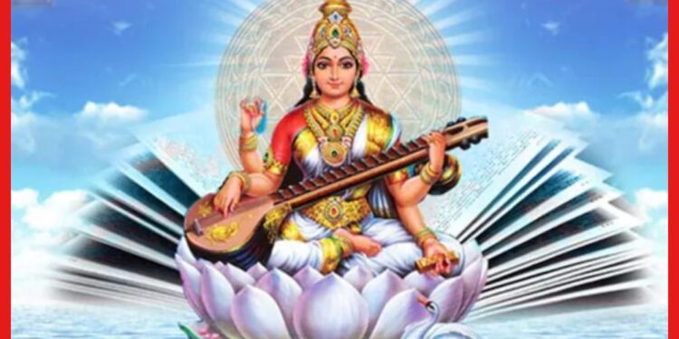 Saraswati Puja 2023: ব্রহ্মার মুখগহ্বর থেকে আবির্ভূতা, নির্মলতার প্রতীক শ্বেতশুভ্র বাগদেবী