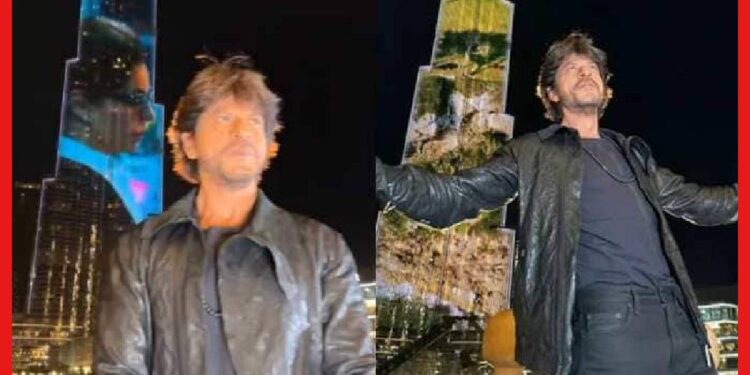Shah Rukh Khan: বুর্জ খলিফায় সেজে উঠল শাহরুখের ‘পাঠান’, ভাইরাল ভিডিও