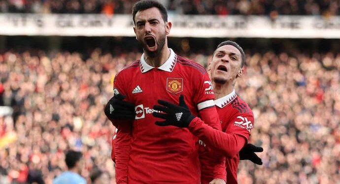 English Premier League: ব্রুনো ফার্নান্দেজ ও রাশফোর্ডের গোলে ম্যানচেস্টার ডার্বি জিতল ইউনাইটেড