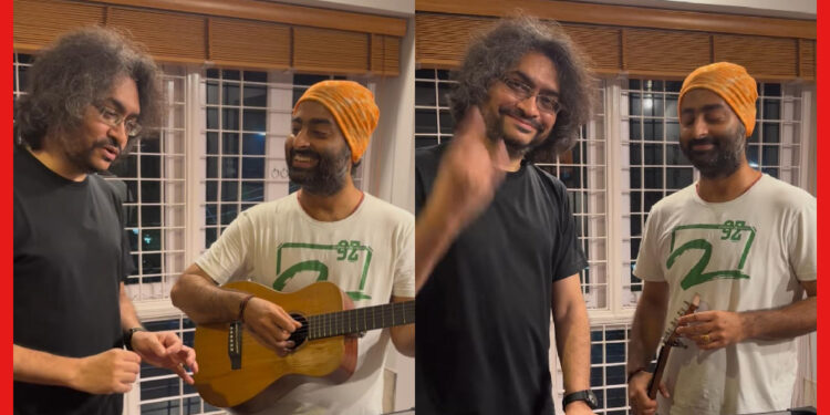 Arijit-Rupam: মঞ্চে এবার যুগলবন্দী অরিজিৎ-রূপমের, ভিডিও বার্তায় দিনক্ষণ জানালেন রকস্টার!