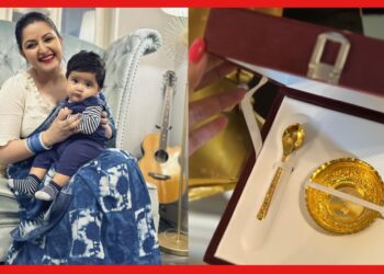 Pori Moni-Razz: সোনার বাটি-চামচ কিনেছেন রাজ! ছেলের বাবার কান্ড দেখে খুশি পরী