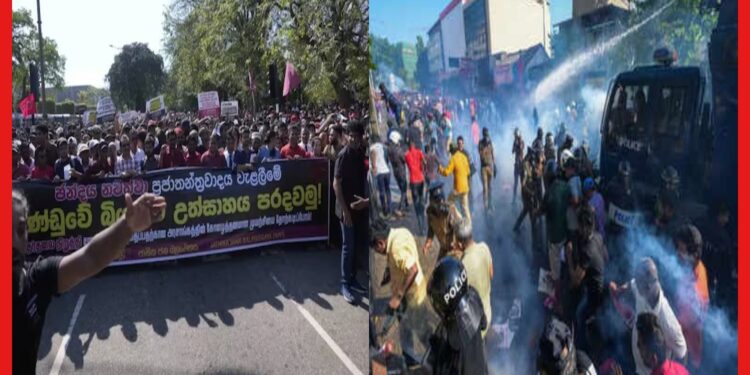 Protest in Sri Lanka: স্থানীয় নির্বাচন স্থগিত হওয়ায় উত্তাল কলম্বো, অর্থনৈতিক সংকটে জেরবার শ্রীলঙ্কা