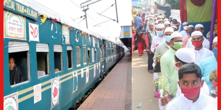 Urs festival in Midnapore: বাংলাদেশ থেকে স্পেশাল ট্রেনে মেদিনীপুরে প্রচুর পুণ্যার্থী, লক্ষ উরস উৎসব