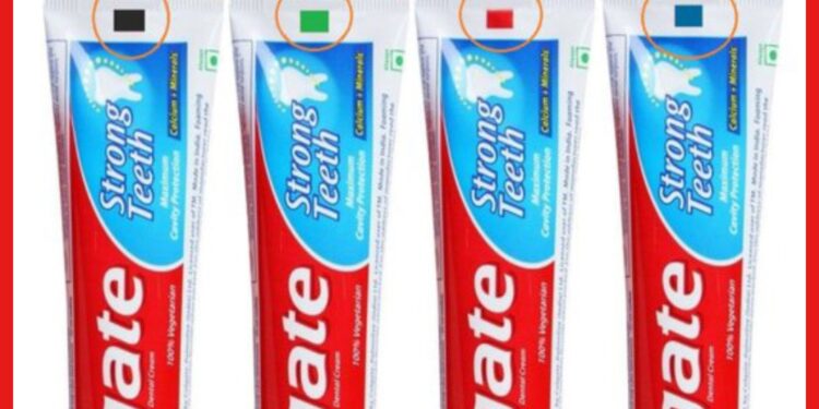 Toothpaste: টুথপেস্টের গায়ে হরেক রকম রঙিন চিহ্ন! এর মানে জানেন কী?