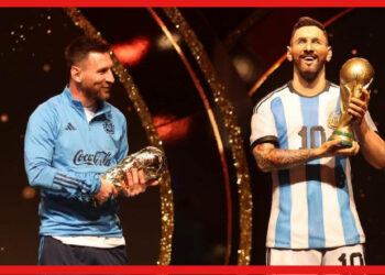 CONMEBOL: কনমেবল মিউজিয়ামে পেলে এবং দিয়েগো মারাদোনার পাশে স্থাপন করা হবে লিওনেল মেসির মূর্তি