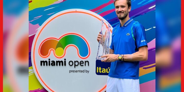 Miami Open 2023: জ্যানিক সিনারকে পরাজিত করে প্রথম মিয়ামি ওপেন শিরোপা জয় দানিল মেদভেদেভের