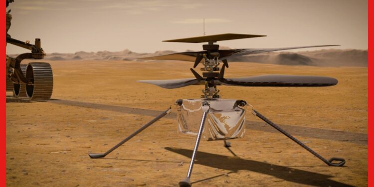 NASA Ingenuity Helicopter: মঙ্গলের এলিয়েন মরুভূমি দিয়ে উড়ল ইনজেনুইটি হেলিকপ্টার, নয়া রেকর্ড নাসার