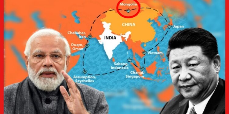মঙ্গোলিয়ায় চিনের ফাঁদ! শোধ তুলবে ভারত, ‘হিরের নেকলেস’ স্ট্র্যাটেজি কীভাবে সফল হতে চলেছে?