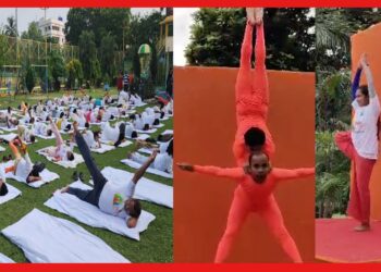 International Yoga Day: অনবদ্য উদ্যোগ নেবুতলা শিশু উদ্যানে, পালিত হল যোগ দিবস