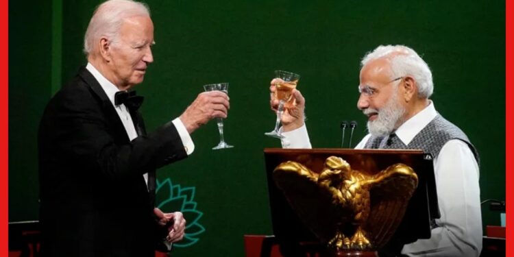 Narendra Modi Joe Biden: ওয়াইনের গ্লাস হাতে চিয়ার্স বললেন মোদী! কোন বিশেষ পানীয়তে চুমুক?