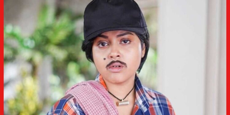 বদলে গেলেন নবনীতা, এমন সাজ কেন?