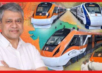 Vande Bharat new Colour: বন্দে ভারতের নিউ ভার্সন? পরতে পরতে চমক! নজরকাড়া লুক দেখালেন রেলমন্ত্রী