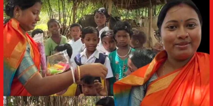 গ্রামের সাধারণ বউ পপি কিচেন! অভাবী শিশুদের পাশে দাঁড়ালেন পপি