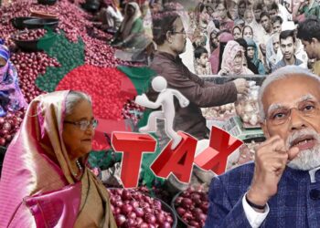 বাংলাদেশের পেঁয়াজের বাজার ভারতের কন্ট্রোলে ? ট্যাক্স চাপাতেই বড় এফেক্ট