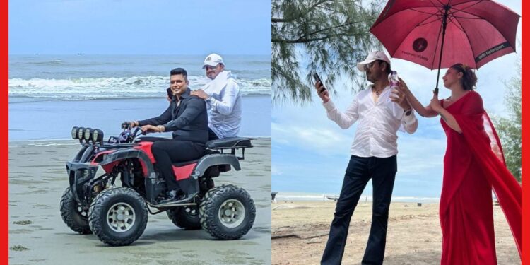 বাংলাদেশে সায়ন্তিকার বিতর্কিত ছবির শুটিংয়ে রাজীব! কী করছিলেন সেখানে?