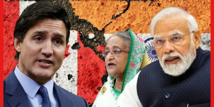 কানাডার সঙ্গে বিবাদে ভারতের পাশে দাঁড়াল বাংলাদেশ, বড় রিস্ক নিয়ে ফেলল দেশটা!
