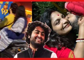 স্কুটিতে চেপেই অরিজিৎ সিং ঠাকুর দেখালেন স্ত্রীকে! এত বড় গায়ক হয়েও মাটির মানুষ