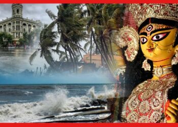 Weather Update: পুজোয় এ কোন ভয়ঙ্কর দুর্যোগ ? ফুঁসছে সাগর, বর্ষা শেষের ফাঁড়া বাংলায়