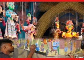 মণ্ডপজুড়ে পুতুলনাচ! দমদম পার্ক ভারত চক্রের ‘ভ্রান্তি’ নজড় কাড়বে আপনারও