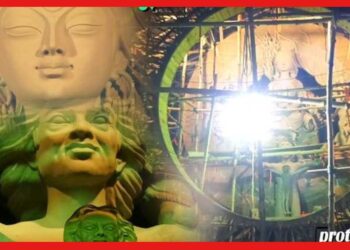 পুজো এখানে ‘বৃত্তাকার’! এই বৃত্তের বাইরে গেলেই মুশকিল, কিন্তু কেন?