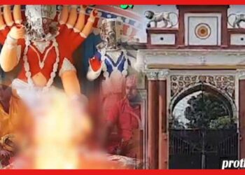 জ্বলে উঠলো হোম কুন্ডলী! কৃষ্ণনগর রাজবাড়ির পূজোয় আর কি কি হয় জানুন!