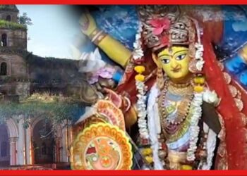 মুর্ছা পাহাড় থেকে ভেসে এল তোপধ্বনি! শুরু হলো মল্ল বংশের ঐতিহ্যময় পুজো!