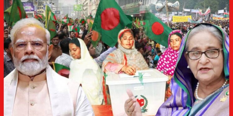 বাংলাদেশের নির্বাচন নিয়ে একদম চুপ ভারত, বিশেষ বার্তা! টলে যেতে পারে সিংহাসন?