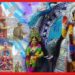 লক্ষ্মীর বাহন এখানে হাতি! দুর্গাপুজোর মতোই থিমের চমক