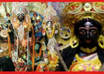 কালো দুর্গার পুজো! স্বপ্নাদেশে মা বলেন, মুখের রং কালো করেই আমার পুজো কর