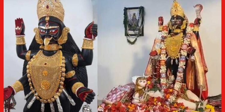Naihati Boro Maa: ১০০ ভরি সোনার গয়নায় সাজলেন নৈহাটির বড়মা, নতুন মন্দিরে পুজো কবে দিতে পারবেন ?
