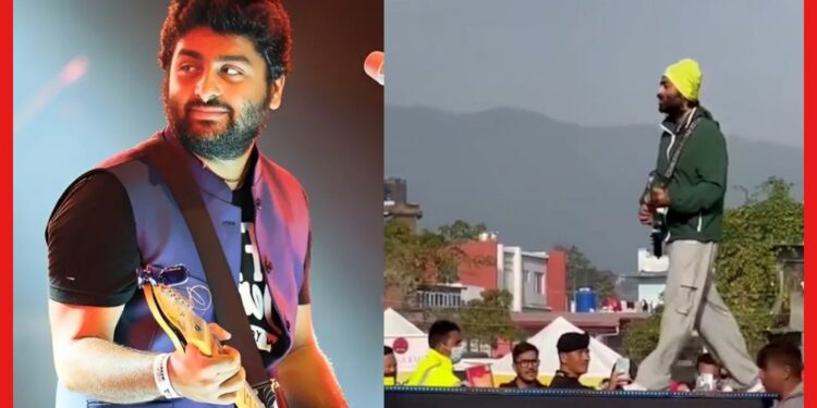 মঞ্চে হাঁটছেন খুঁড়িয়ে খুঁড়িয়ে! নেপালে গিয়ে কী হল অরিজিত সিংয়ের?