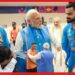 টিম ইন্ডিয়ার ড্রেসিংরুমে হঠাৎ মোদী! যা করলেন চমকে যাবেন দেখলে, এ দৃশ্য ভোলার নয়