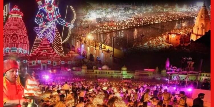 ২৫ লক্ষ প্রদীপ জ্বালিয়ে বিশ্বরেকর্ড অযোধ্যায়, রাম মন্দিরের উদ্বোধনের আগে রাজকীয় দিওয়ালি
