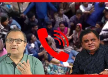 SLST Protest: ধর্নামঞ্চ থেকেই শিক্ষামন্ত্রীকে ফোন কুণালের, তবে এবার কি কাটতে চলেছে নিয়োগের জট ?