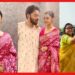 Sourav-Darshana Wedding: দর্শনার মুখ দেখে সৌরভের মা কী দিলেন ? বৌভাতেও সাবেকি সাজ, বেনারসীটার দাম কত ?