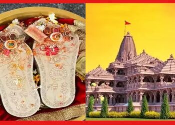 Ram Mandir: সোনা রুপো দিয়ে তৈরি রামলালার পাদুকা, রাম মন্দিরে নতুন চমক
