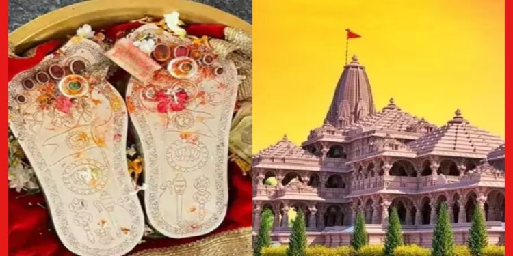 Ram Mandir: সোনা রুপো দিয়ে তৈরি রামলালার পাদুকা, রাম মন্দিরে নতুন চমক