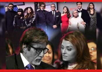 Amitabh-Aishwarya: ছেলে নাতির সঙ্গে হাসিমুখে পোজ, ঐশ্বর্যকে আনফলো করলেন অমিতাভ?
