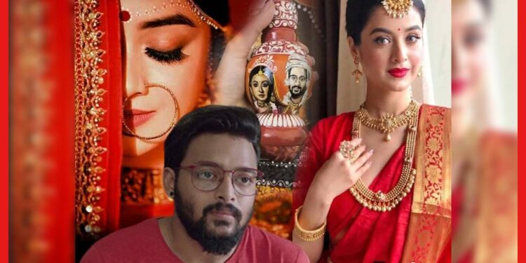 Darshana Banik Saurav Das Wedding: দর্শনার বেনারসীতে সোনা? গ্র্যান্ড আয়োজন! সৌরভের বাড়িতে আলোর বাহার