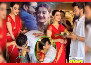 Saurav-Darshana Marriage: ভাতকাপড়ে দর্শনাকে প্রণাম করলেন সৌরভ! স্বামী স্ত্রীর মধ্যে উচুঁ নীচু নেই, প্রণাম করলেন সৌরভ, মুগ্ধ সকলেই